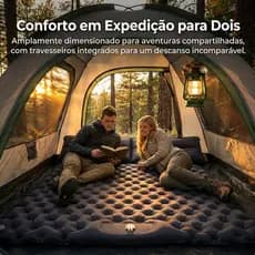 Colchão Inflável Casal Automático Para Acampar 200cm*120cm