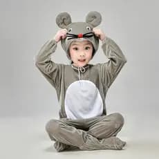 Fantasia de rato infantil rato comendo fantasia de palco de dança de pimenta