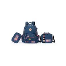 Kit Mochila De Costas Minnie Escolar Juvenil Lancheira Estojo Disney