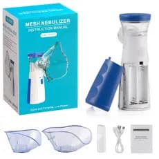 Nebulizador Portátil Elétrico 15ml – Para Adultos e Crianças, Pilha/USB