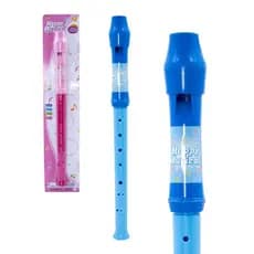 Kit 5 Flautas Doce Infantil Happy Music 32cm - Brinquedo Musical