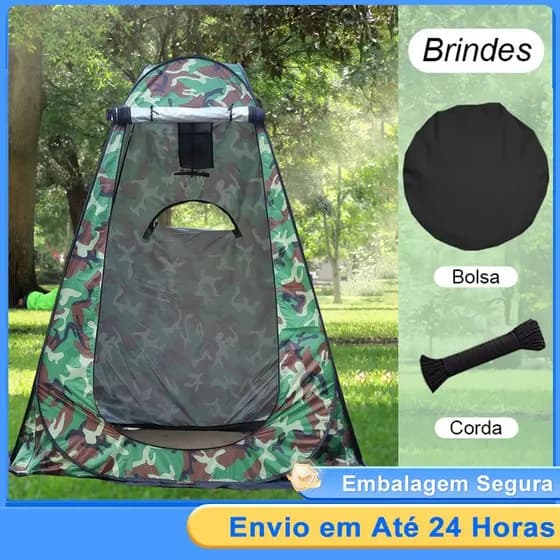 Grande Barraca Trocador De Roupas Banheiro Camping Tenda Portátil Banho Iglu