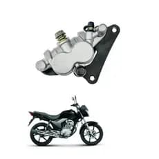 Pinça De Freio Cilindro De freio Inferior Honda Titan 150 Mix 09-15 Com Pastilha ENVIO IMEDIATO