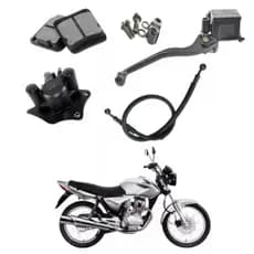 Sistema Freio Dianteiro Titan 150  2004 Até 2008 Sem Disco ENVIO IMEDIATO