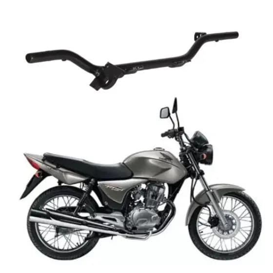 Estribo Central Apoio Pedaleira Honda Titan 150 2004 Até 2008 Maciço Pro Tork ENVIO IMEDIATO