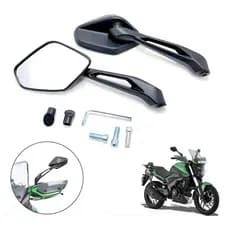 Par Retrovisor Bajaj Dominar 400 Lente Convexa Titan Fz Honda & Yamaha ENVIO IMEDIATO
