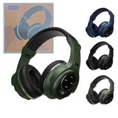 Fone de Ouvido Bluetooth Cancelamento de Ruído ANC Headset INOVA BA-FON6689 DISPONÍVEL SÓ 03 AZUL