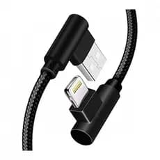Cabo de dados USB / Lightning Conexão 90º FEITUN Cabo 90º
