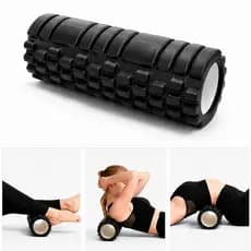 Rolo Massageador Corporal Muscular Liberação Miofascial Massagem Fisioterapia Costas Pernas
