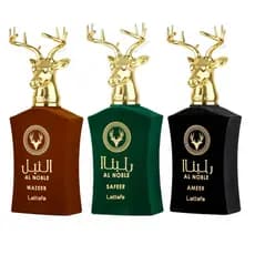 Perfumes Al Noble Masculino ARABE Importado Refil Spray 60ml