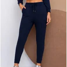 Calça Jogger Moletinho confortável quentinha calça feminina moletom calça moletom com punho