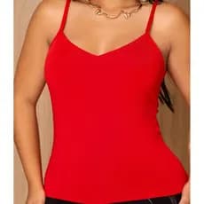 Regata Feminina Blusa Alça fina Suplex Premium Fitness Casual