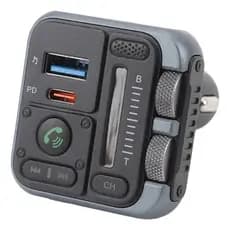 Adaptador Bluetooth para carro - Transmissor FM Bluetooth 5.3, PD 45W