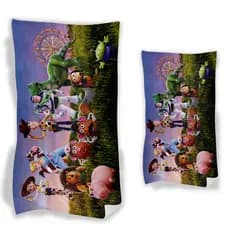 Toalha de Banho + 1 Toalhinha de Mão Toy Story Lançamento infantil !!