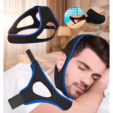 Mascara De Cabeca Ajustavel Faixa Mandibular Anti Ronco Apneia do Sono Bruxismo Suporte Queixeira .