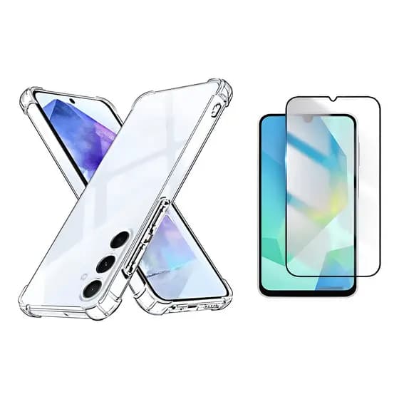 Capinha Anti Shock Para Samsung  A16 5g 6.7 + Película 3d