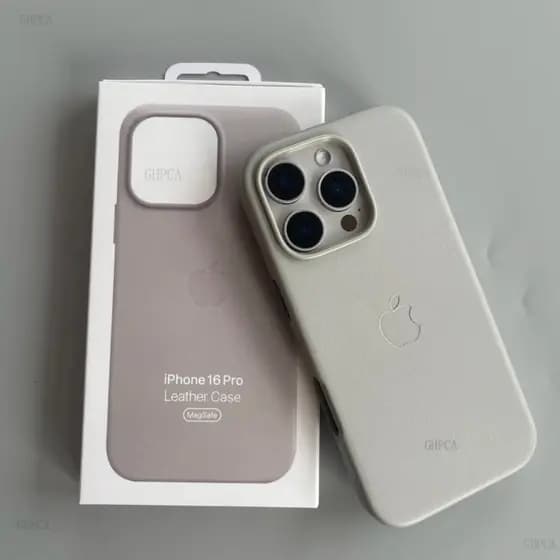 Capa De Couro Para iPhone 16E 16 pro Max 16 plus 15 14pro Com Magnética De Carregamento Sem Fio Telefone