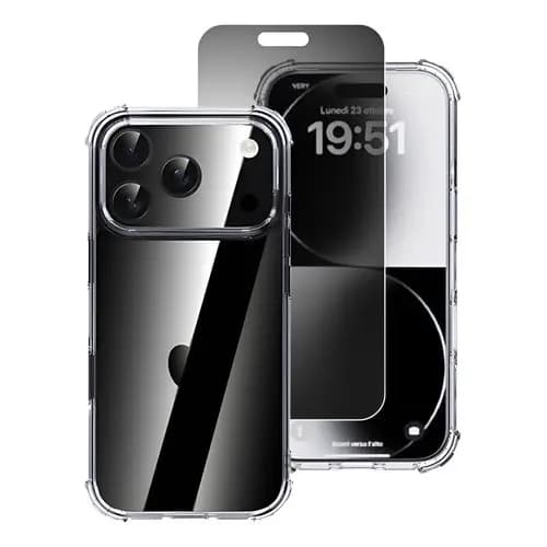 Capa Capinha + Película Privacidade Para iPhone 17 Pro Max