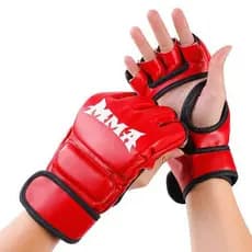 Luva boxe MMA luva de boxe luva mão Muay Thai luva mão mão Teakwando luvas de treinamento boxe soco EJ5V