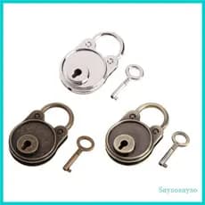 Chaveiros Saysosayso, Presentes para Casa, Fechaduras Vintage, Antigo S8ZU