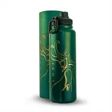 Garrafa Térmica Marvel Loki 1L Big Hero Inox Verde Resistente