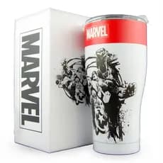 Copo Inox Marvel Vingadores Térmico Resistente 900ml