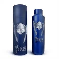 Garrafa Marvel Thor  Térmica Inox Capacete Resistente 600ml