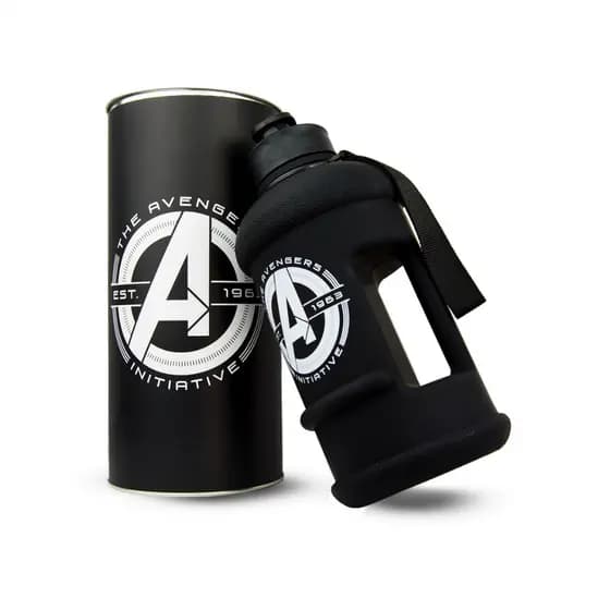 Garrafa Galão Avengers Marvel 1.3L Academia Trabalho Esporte