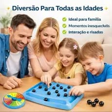 Xadrez Magnético 20/30 Esferas Jogo Educativo Infantil Tabuleiro Estratégia Lógica Portátil