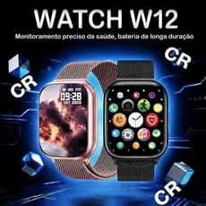 Relogio inteligente W12 2026 Nova Relógio Inteligente para pronta entrega- Frete Grátis