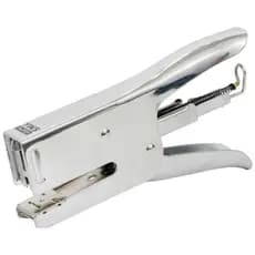 Grampeador de Metal Cromado Tipo Alicate Rapid Yins YP7158 | 30 Folhas | Grampeador Escolar Escritório