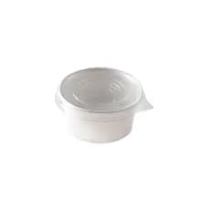Pote de Papel 280ml White + Tampa Plástica - PCT 50un