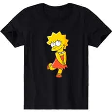 CAMISETA INFANTIL LISA SIMPSONS LINDA FOFA