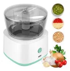 Triturador de Alimentos Elétrico - 250ml, Lâmina Inox, Compacto e Potente