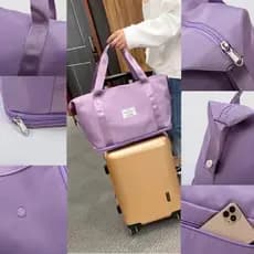 Bolsa De Viagem Multifuncional Dobrável De Grande Capacidade Impermeável