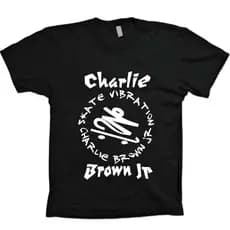 Camiseta Infantil Juvenil Bandas Rock Charlie Brown Jr Chorão Algodão Basica Homengem Casual Unissex