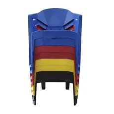 Kit 4 cadeiras Infantis Diamond para Festas Brinquedoteca Aérea de Lazer Escolas