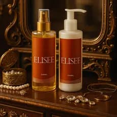 Combo Elisse – Body Splash + Hidratante Corporal | Perfume Floral e Elegante