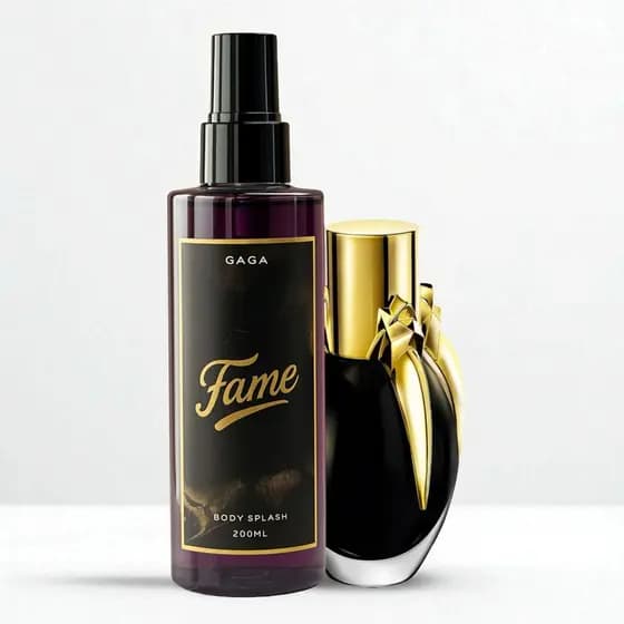 Body Splash Lady Gaga Fame 200ml - Perfumação Intensa e Sofisticada