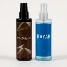 Kit Body Splash Masculino Essencial e Kayak 200ml – Fragrância para o Corpo com Estilo e Praticidade