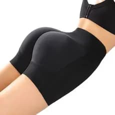 Kit 1，2 Aumenta e Empina Bumbum Calcinha Short Com Enchimento no Bumbum Cintura Alta Modeladora