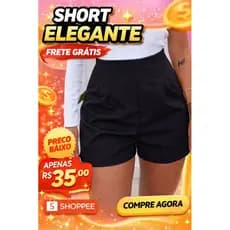 Short  Alfaiataria social