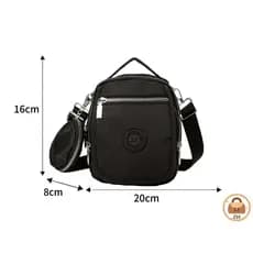 Bolsa Feminina Pequena Impermeável Com Alça Transversal Porta Celular Casual WE62001