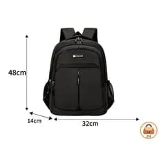 Mochila Premium Proteção Antifurto Material Reforçado Compartimento para Notebook 48*14*32cm