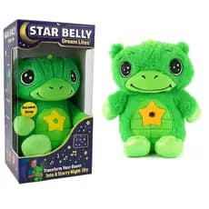 Urso de Pelúcia Projetor de Estrelas Infantil Toca Música Abajur Luminária Ursinho