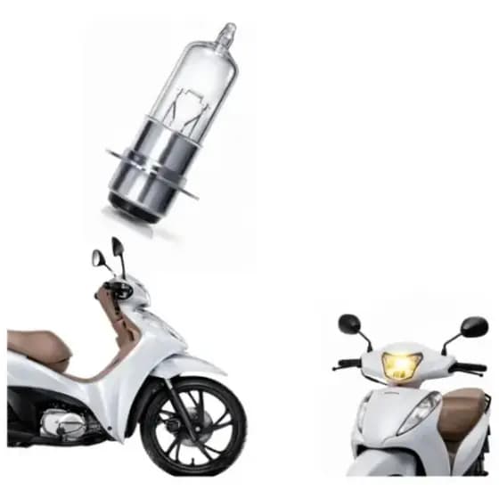 Lâmpada Farol M5 Biz 100/125 Bros 125/150 Neo