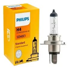 Lâmpada H4 Farol Alto E Baixo Original Philips Halógena 12v