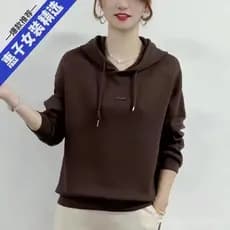 320g de uma peça de veludo estilo de venda quente forro de lã engrossado inverno moletom com capuz feminino moda capa ba
