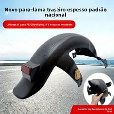 Para-lama traseiro padrão nacional para scooter elétrico F6, capa de bloqueio de água para roda traseira de bicicleta el