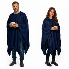 Poncho Pala Unissex Em Fleece Soft Plush Modelo Argentino Várias Cores Masculino e Feminino
